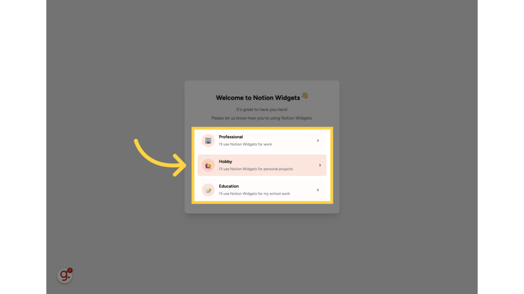 Notion Widgets 用途小調查